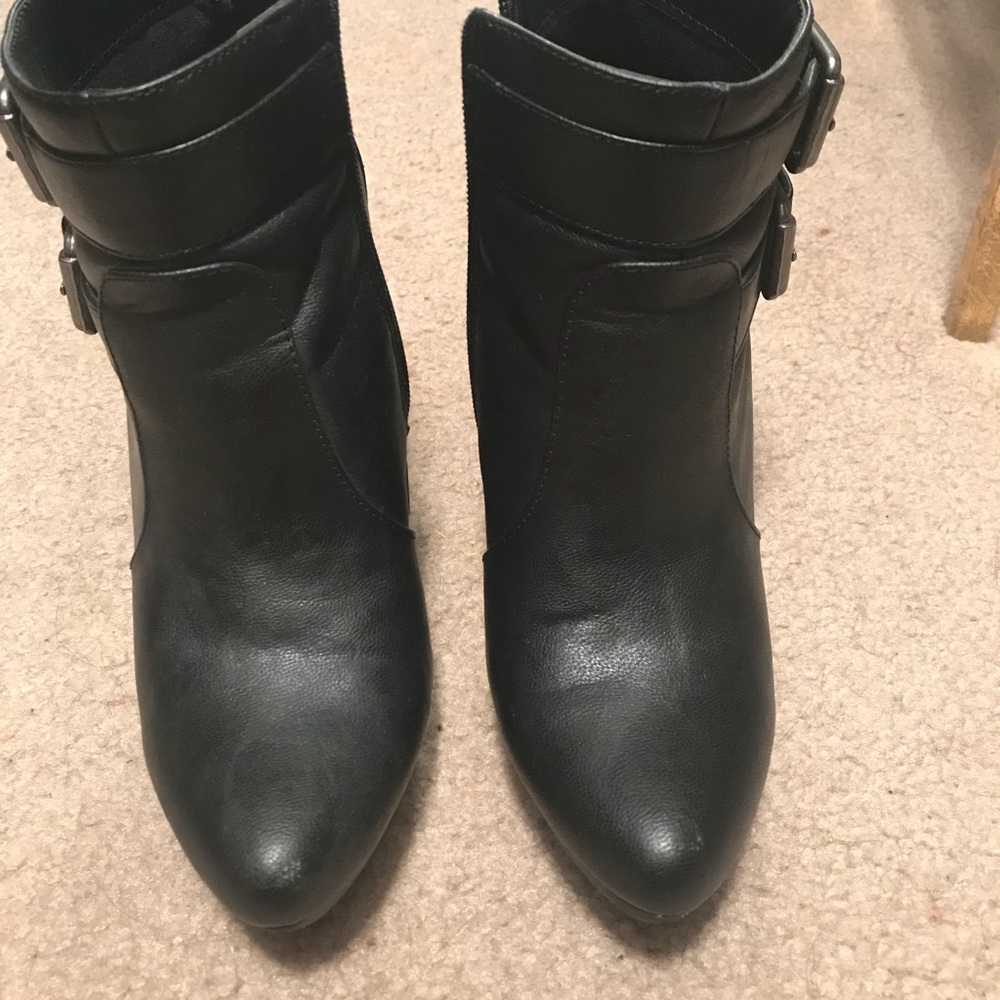 Black Heeled Booties